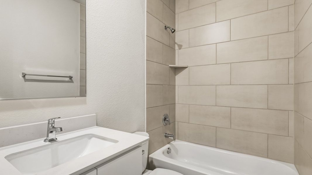 Secondary bathroom