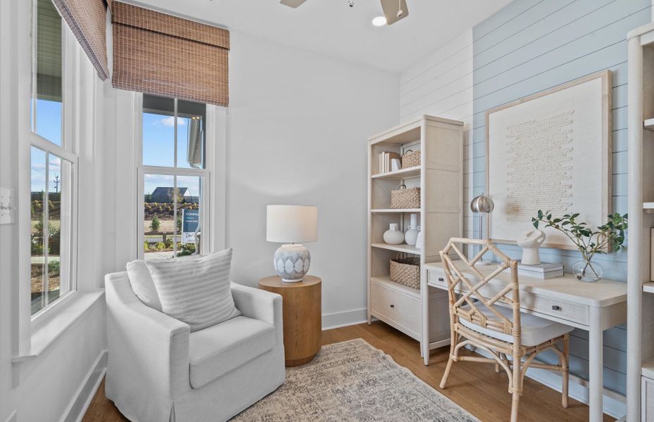 Representative furnished interior of a home built from the Compass by Del Webb in Del Webb Greenville, Greenville (Image 16).