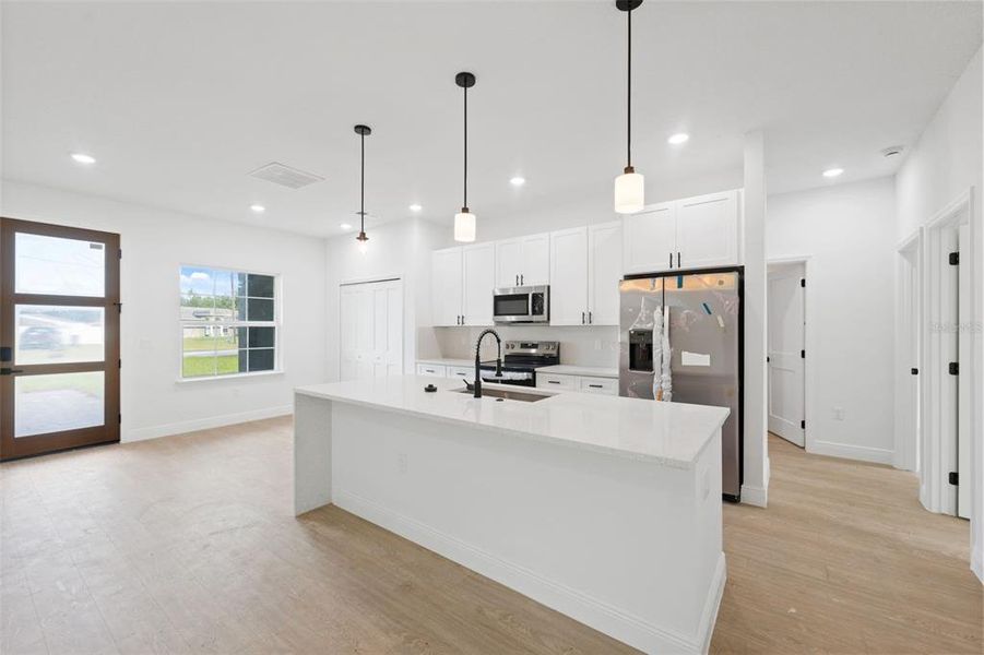 Furnished interior view inside a new home in , Ocala (Image 5). Furnished interior view inside a new home in , Ocala (Image 5).