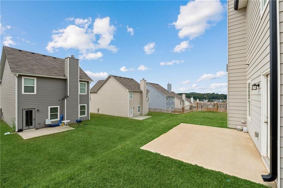 Exterior details and patio area of a home in , Cartersville (Image 3).