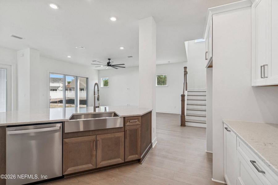 Furnished interior view inside a new home in Evergreen Island at Silverleaf - Executive, St. Augustine (Image 6).