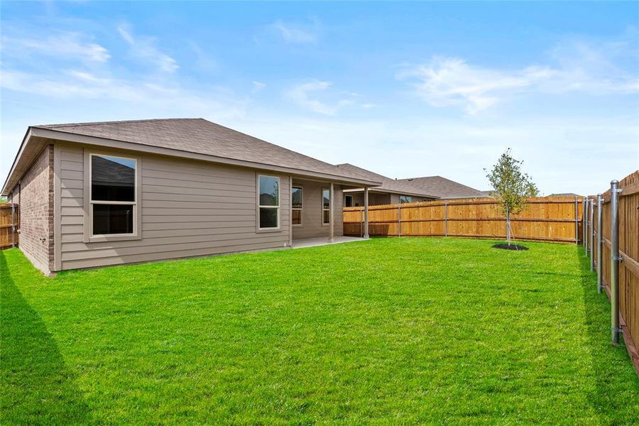 Exterior details and patio area of a home in , Crowley (Image 4). Exterior details and patio area of a home in , Crowley (Image 4).