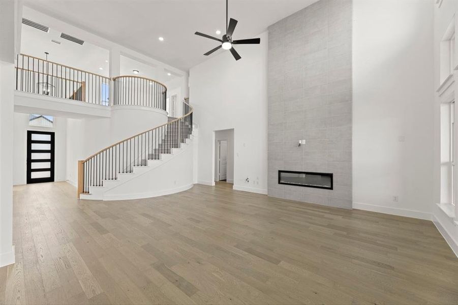 Spacious, unfurnished interior of a new home in Sutton Fields, Celina (Image 36). Spacious, unfurnished interior of a new home in Sutton Fields, Celina (Image 36).