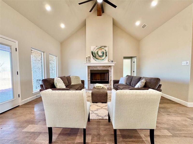 Furnished interior view inside a new home in , Abilene (Image 11). Furnished interior view inside a new home in , Abilene (Image 11).