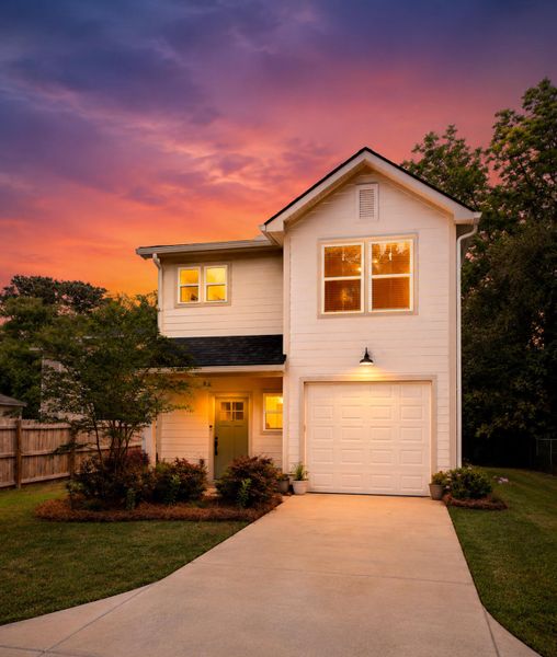 Front exterior of a new home in , Charleston, SC, highlighting curb appeal (Image 23). Front exterior of a new home in , Charleston, SC, highlighting curb appeal (Image 23).