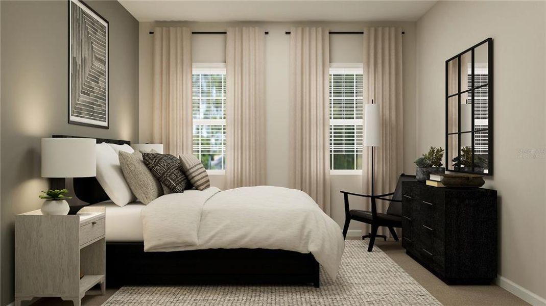 Furnished interior view inside a new home in Waterstone: Estate II Collection, Groveland (Image 4).