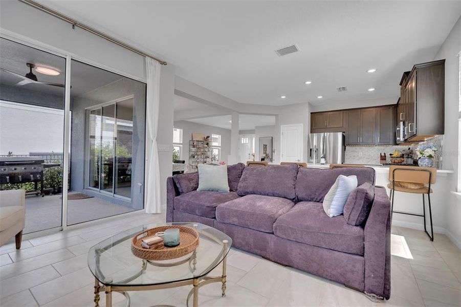 Furnished interior view inside a new home in , Nokomis (Image 40).