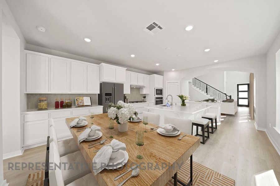 Kitchen - Virtually Staged Kitchen - Virtually Staged