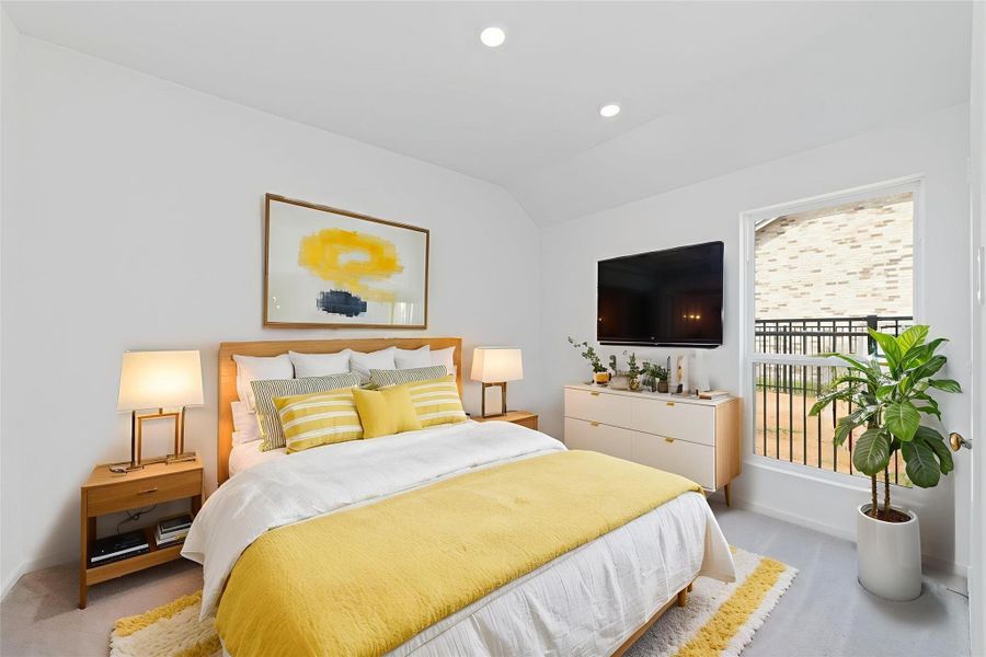 Furnished interior view inside a new home in , Katy (Image 10).