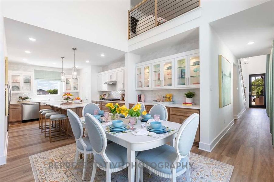 Furnished interior view inside a new home in Heritage Ranch, Sherman (Image 3).