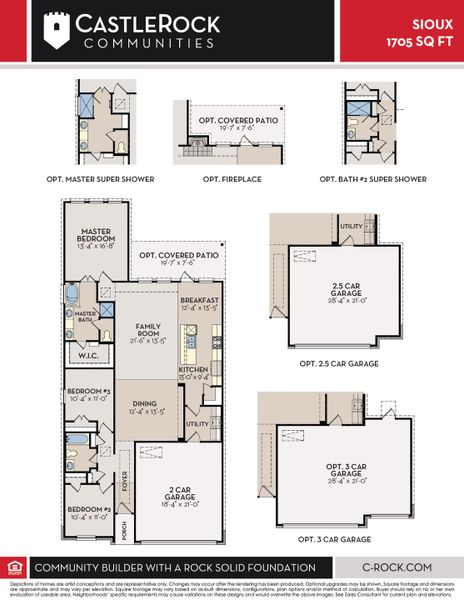 2D floor plan layout for the Sioux by CastleRock Communities in Homestead, Schertz, TX (Image 3). 2D floor plan layout for the Sioux by CastleRock Communities in Homestead, Schertz, TX (Image 3).