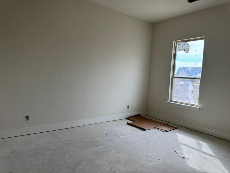 In-progress construction of a new home in Rocky Top, Krum, TX (Image 3).