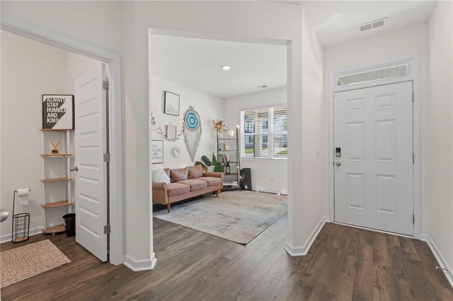 Furnished interior view inside a new home in , Hampton (Image 5). Furnished interior view inside a new home in , Hampton (Image 5).