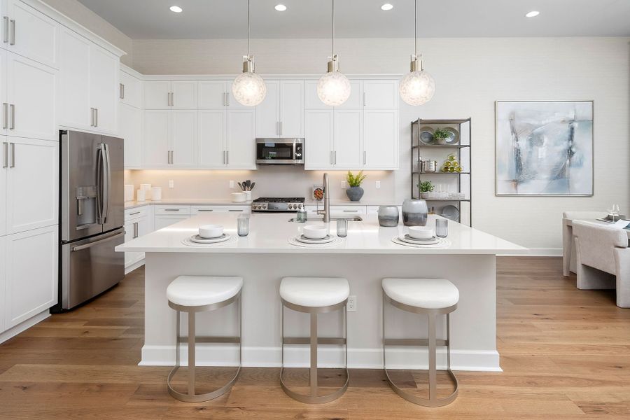 Representative furnished interior of a home built from the Horizon by GL Homes in Valencia Sky (55+), Naples (Image 5).