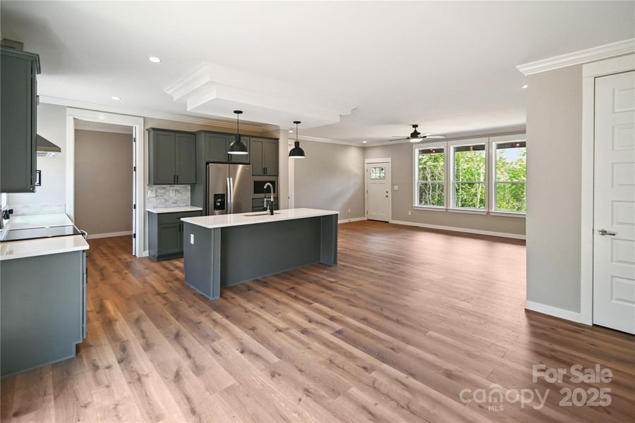 Furnished interior view inside a new home in , Morganton (Image 3).
