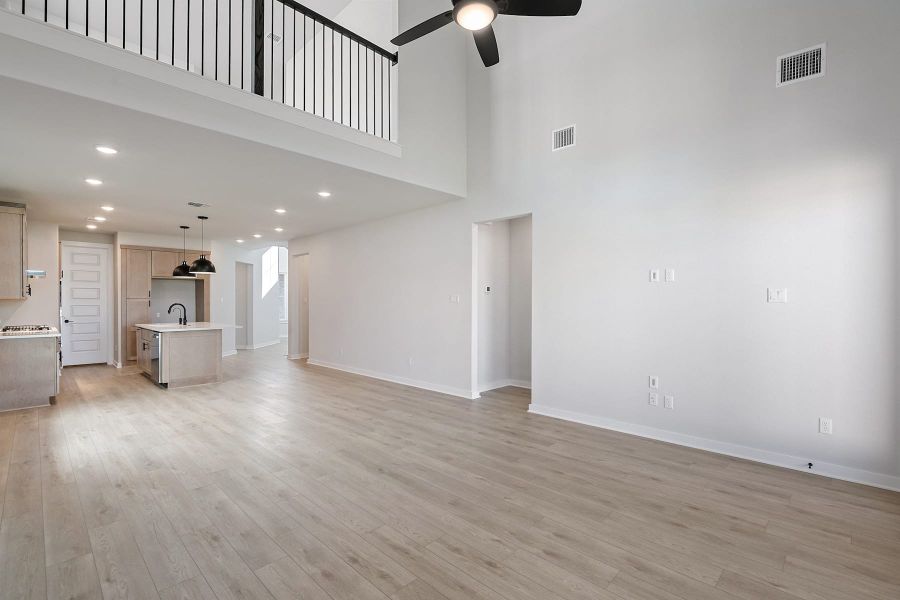 Spacious, unfurnished interior of a new home in Flora, Hutto (Image 32).