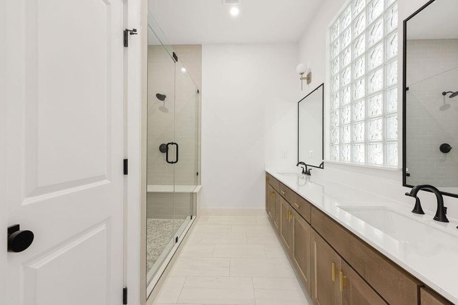 Furnished interior view inside a new home in , Houston (Image 8). Furnished interior view inside a new home in , Houston (Image 8).