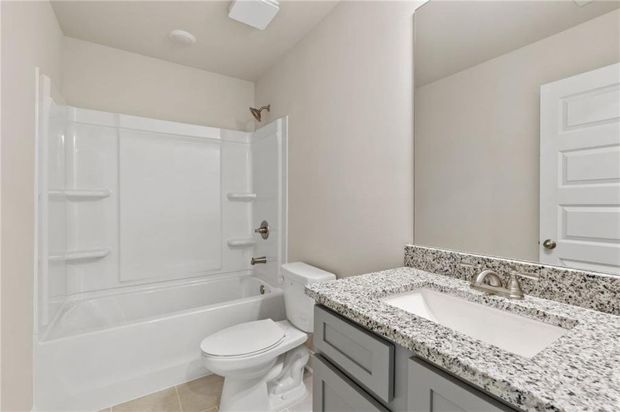 Furnished interior view inside a new home in Mulberry Summit, Flowery Branch (Image 9).