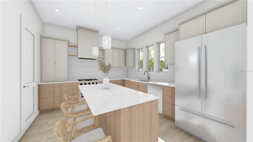 Furnished interior view inside a new home in , Tampa (Image 10).