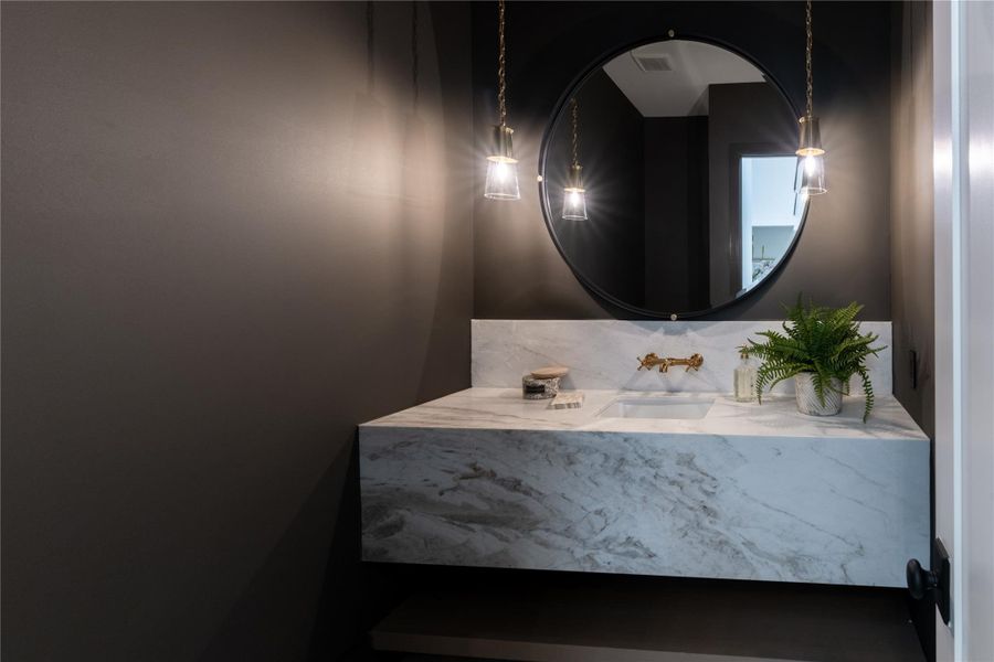 Close-up of interior finishes inside a home in , Spring (Image 18).