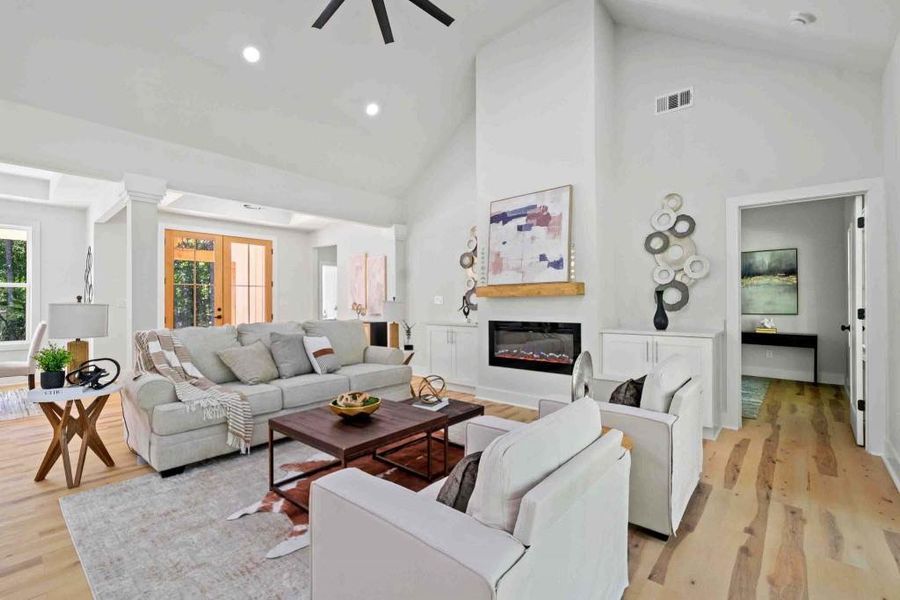 Furnished interior view inside a new home in , Jackson (Image 3).