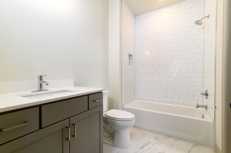 Furnished interior view inside a new home in , Charleston (Image 13).