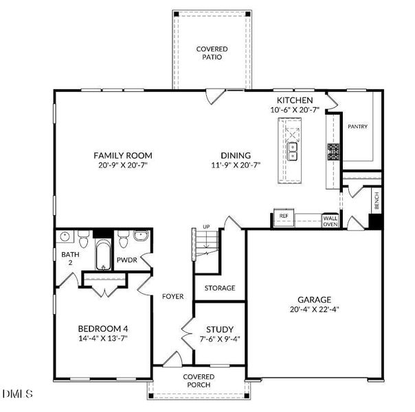1st Floor open design