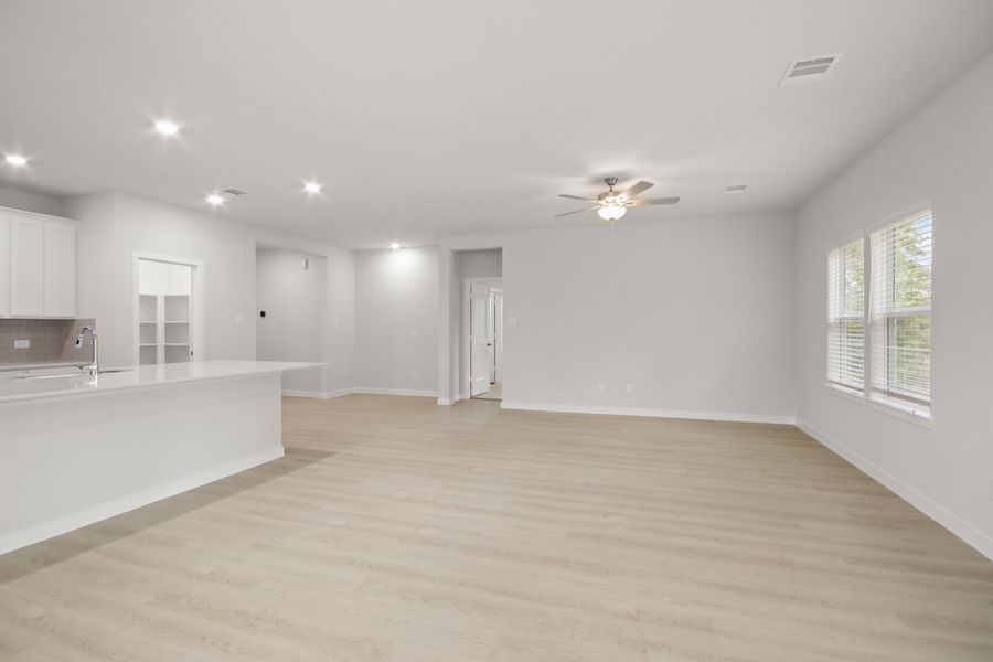 A large empty room.