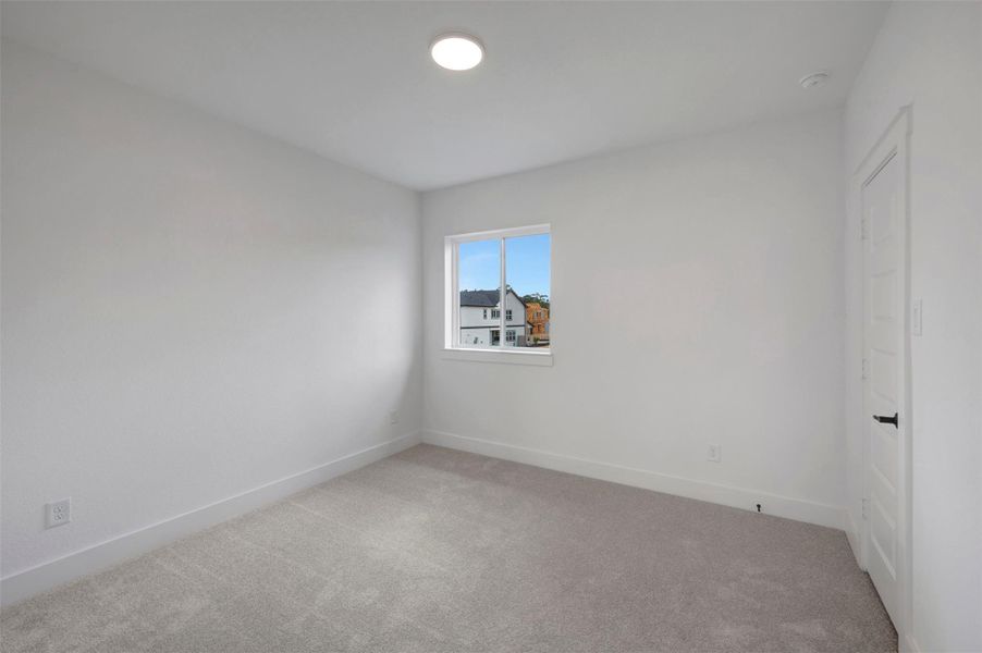 Spacious, unfurnished interior of a new home in Two Step Farm - Cottages Row Collection, Montgomery (Image 17).