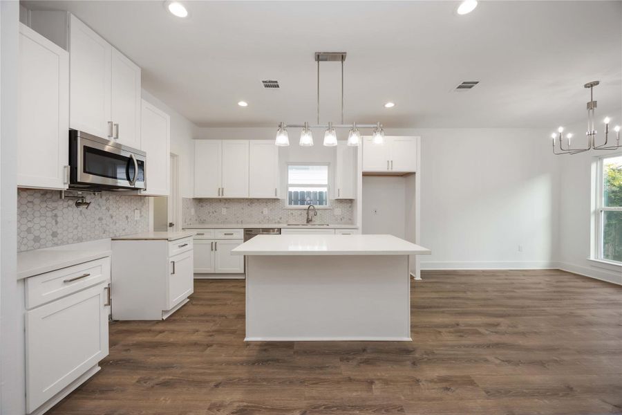 Furnished interior view inside a new home in , Houston (Image 9). Furnished interior view inside a new home in , Houston (Image 9).