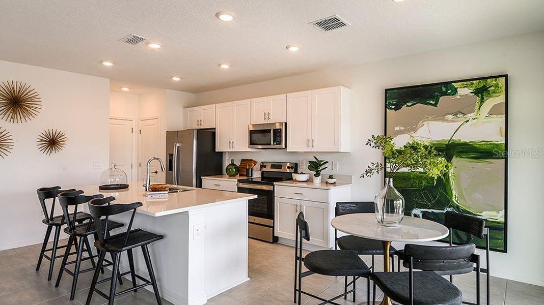 Furnished interior view inside a new home in Marion Creek, Haines City (Image 17).