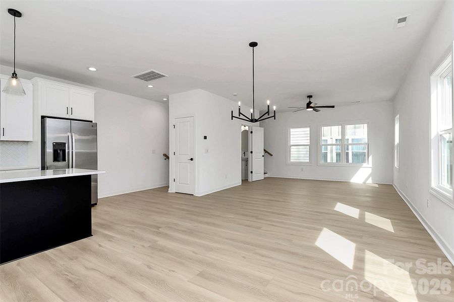 Spacious, unfurnished interior of a new home in , Charlotte (Image 42).