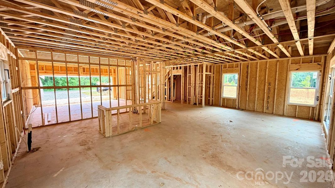 In-progress construction of a new home in , Concord, NC (Image 8).