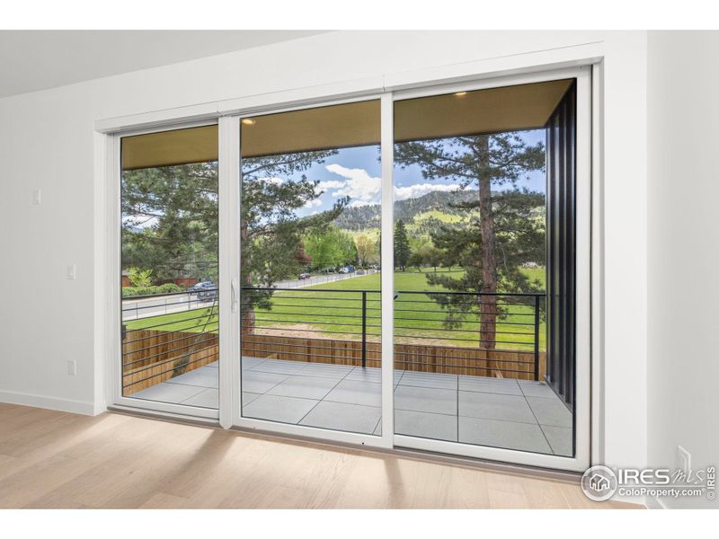 Exterior details and patio area of a home in , Boulder (Image 25).