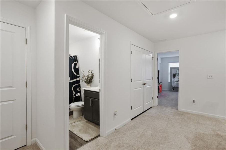 Furnished interior view inside a new home in , Douglasville (Image 10).