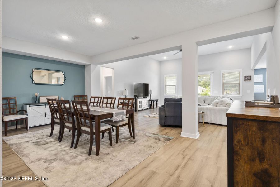 Furnished interior view inside a new home in , Jacksonville (Image 14). Furnished interior view inside a new home in , Jacksonville (Image 14).