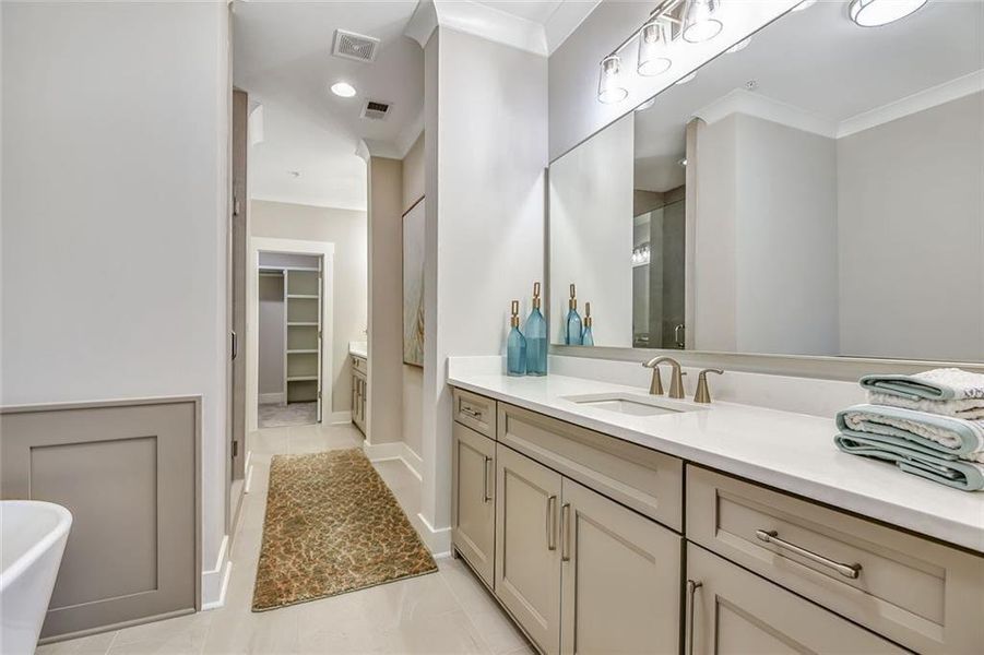 Furnished interior view inside a new home in , Senoia (Image 15).