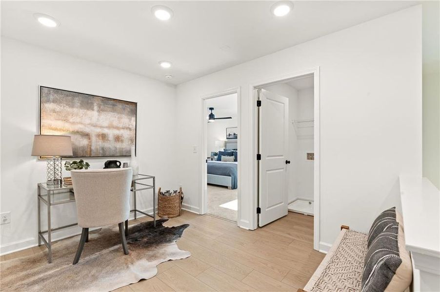 Furnished interior view inside a new home in River Walk Place, Lawrenceville (Image 7).