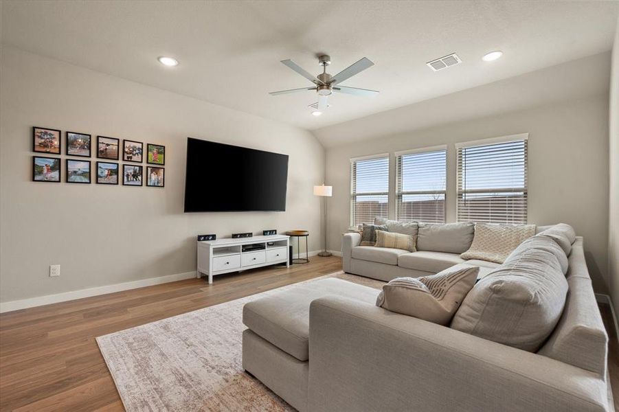 Furnished interior view inside a new home in Cibolo Hills, Fort Worth (Image 27).