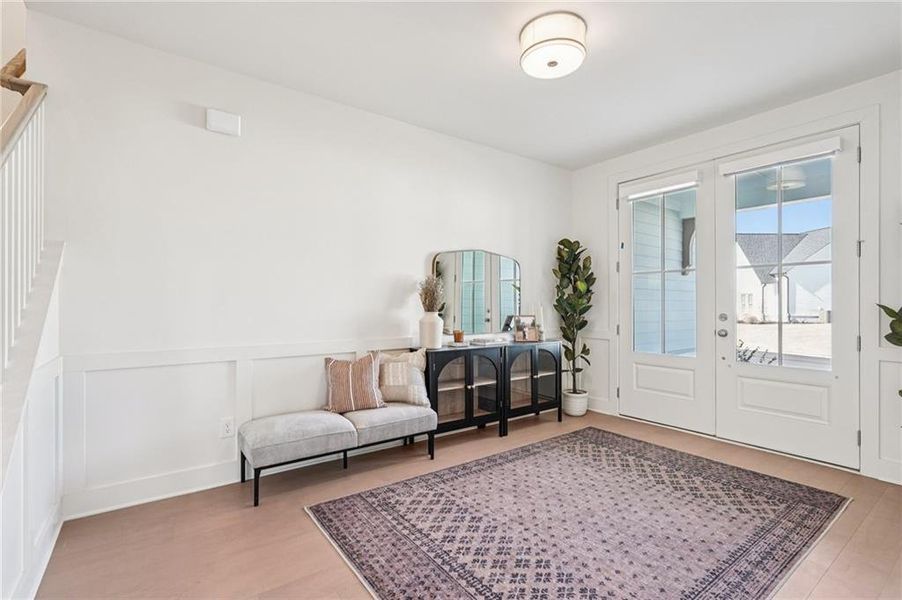 Furnished interior view inside a new home in Fireside Farms, Dawsonville (Image 6).
