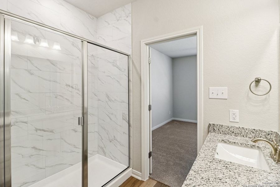 Furnished interior view inside a new home in Magnolia Village, San Antonio (Image 18). Furnished interior view inside a new home in Magnolia Village, San Antonio (Image 18).