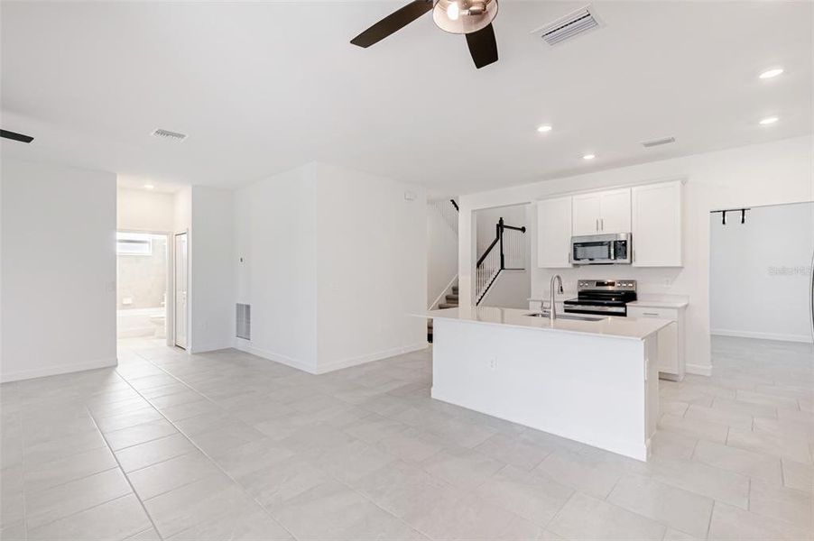 Furnished interior view inside a new home in , North Fort Myers (Image 9). Furnished interior view inside a new home in , North Fort Myers (Image 9).