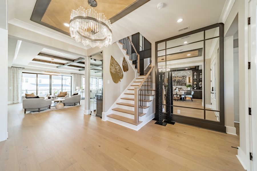 Emeline Model Foyer and Stairs