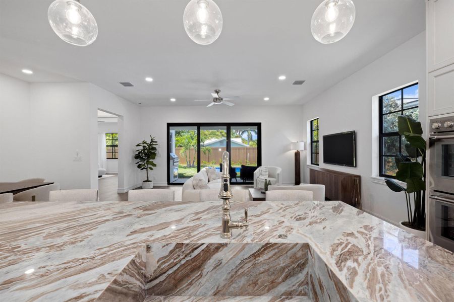 Furnished interior view inside a new home in , Palm Beach Shores (Image 10). Furnished interior view inside a new home in , Palm Beach Shores (Image 10).