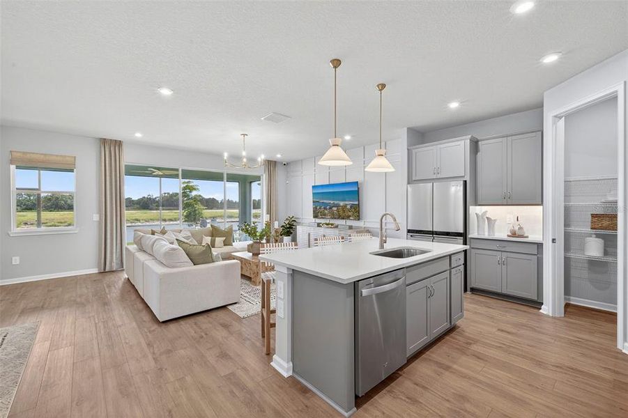 Furnished interior view inside a new home in Crosswind Ranch, Parrish (Image 15).