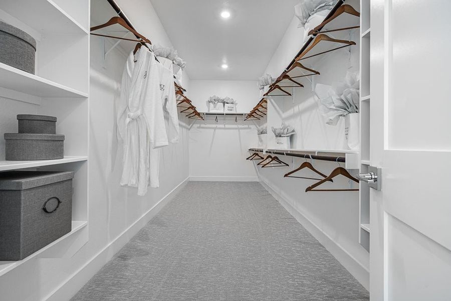 Furnished interior view inside a new home in Travisso, Leander (Image 16).