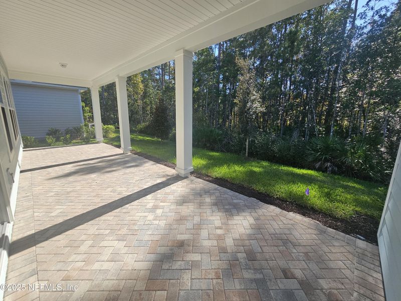 Exterior details and patio area of a home in , St. Johns (Image 17).