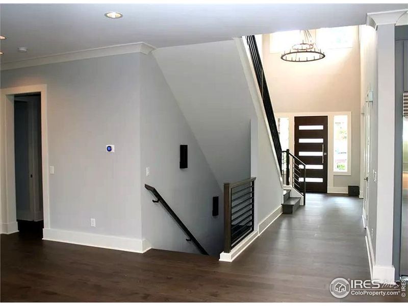 Entry and Stairs (Concept only, plan and picture from House Designers, home not built)