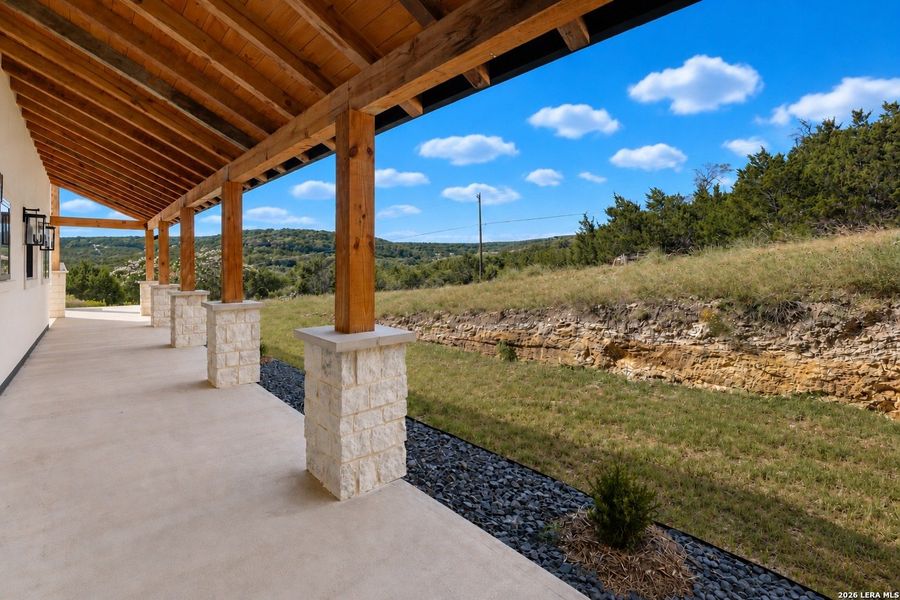 Exterior details and patio area of a home in , Boerne (Image 28). Exterior details and patio area of a home in , Boerne (Image 28).