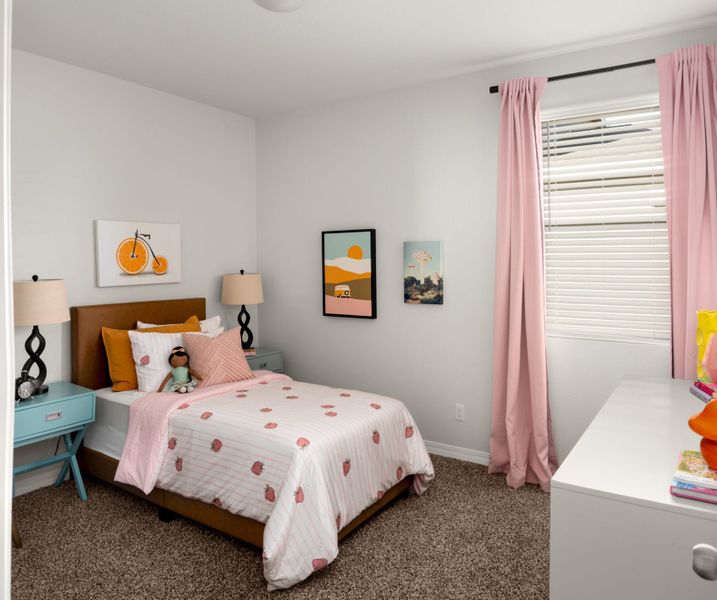Furnished interior in a model home at Summer Sky in El Paso (Image 16).
